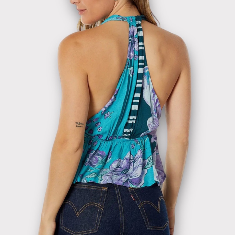 Free People Hot Tropics Top. - Picture 3 of 3